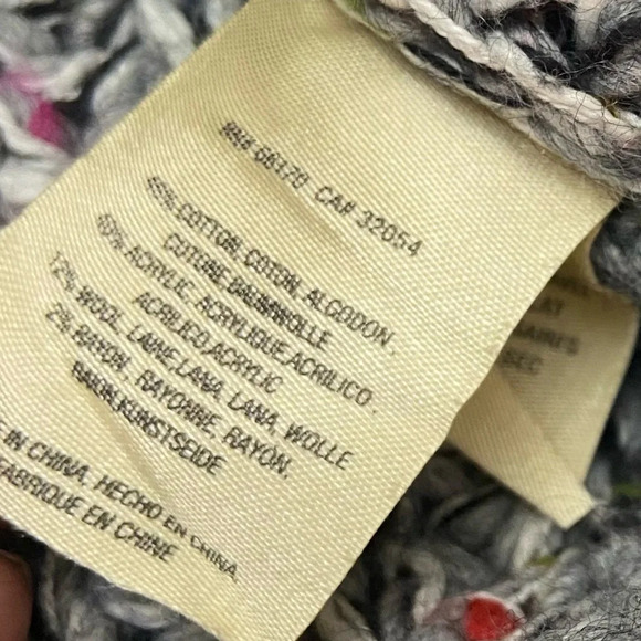 Anthropologie Moth "Joelle" Mock Neck Sleeveless High Low Sweater 27285 - Picture 7 of 11